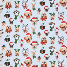 Load image into Gallery viewer, Christmas Holiday Dog Selfies Medical Scrub Top Unisex Style for Men &amp; Women
