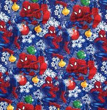 Load image into Gallery viewer, Christmas Super Hero The Amazing Spider-Man Holiday Unisex Medical Surgical Scrub Caps Men &amp; Women Tie Back and Bouffant Hat Styles
