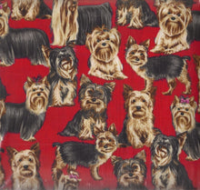 Load image into Gallery viewer, Yorkie Dogs Medical Surgical Scrub Caps Men &amp; Women Tie Back and Bouffant Hat Styles
